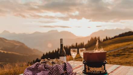 automne megeve alpage fondue 